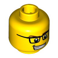 Lego hlava, žlutá (6079720)